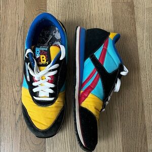 Reebok women’s Shoes 8.5 Classic Rolland Berry Retro yellow blue black unisex